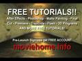 Free Tutorials! After Effects, Trapcode, 3ds max, maya, html