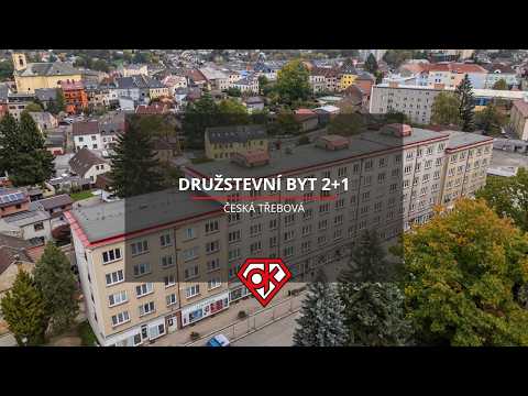 Video PRODEJ - družstevní byt 2+1 na Novém náměstí v České Třebové