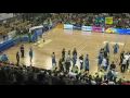 Basketball Italy Canada Brawl Mancinelli punches Doornekamp.  Visit www.ggharrison.com