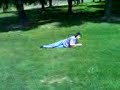 brandon gets pushed! brandon gets pushed!