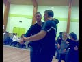 Anniversaire � Simonin quelques pas de danse