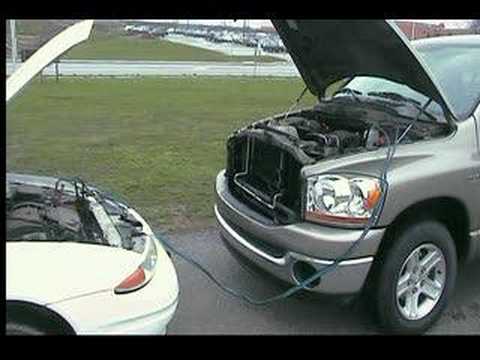 how to properly attach jumper cables