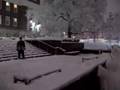 Snowman Jump at McKeldin Library