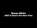  Shawn Shaun White extreme skateboard skateboarding 1080 xgames skate snowboard redhead tomato spin trick halfpipe