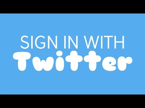 how to login to twitter