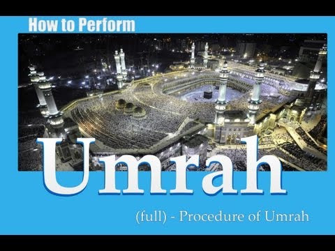 how to perform umrah