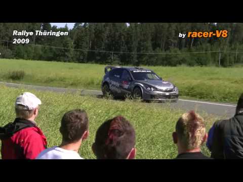 Euro Rally Challenge Rallye Thüringen 2009: Erik Wevers secures victory YouTube Preview Image