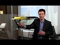 With the help of several leading universities, GM has developed a next-generation head-up display technology that could transform the everyday windshield into a device that can make driving safer and more convenient. This enhanced vision system creates an augmented reality, leveraging night vision, navigation and camera-based sensor technologies to project images produced by ultra violet lasers onto the surface of the windshield. As an example, if it were extremely foggy, this technology could use its infrared cameras to identify where the edge of the road is, and the lasers could outline the edge of the road onto the windshield so the driver can see exactly where the road ends.