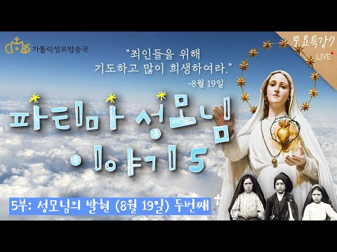 [토요특강7] 파티마 성모님 이야기 5부 : 성모님의 발현 - 8월 19일, 두번째