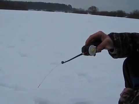 Электромеханическая зимняя удочка своими руками видео