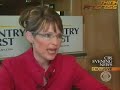 Palin denies manmade global warming