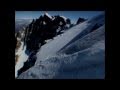 Speed Riding en face nord de l'Aiguille du Midi