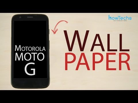 how to set wallpaper on moto x