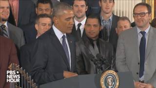 At the White House