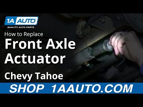 How To Install Repalce Front 4×4 Axle Actuator 1995-99 Chevy Tahoe GMC Yukon