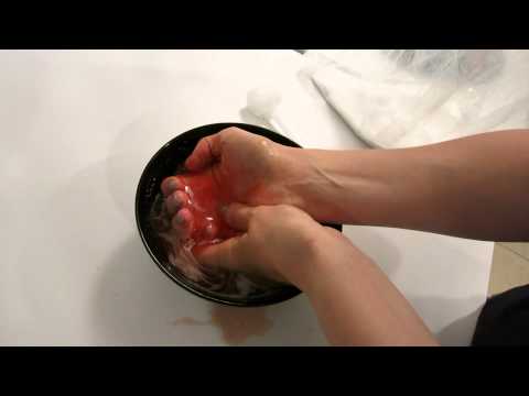 how to remove food coloring from skin
