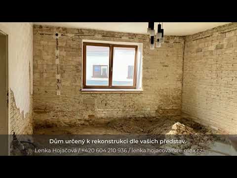 Video Prodej rodinného domu 90 m2, pozemek 219 m2 Doubravici nad Svitavou