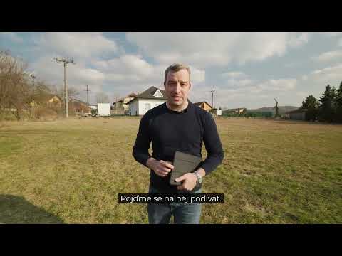 Video Prodej stavebního pozemku 1027 m2, Sedlec - Prčice