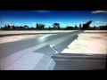 United Airlines B767-300w landing in Linden, NJ