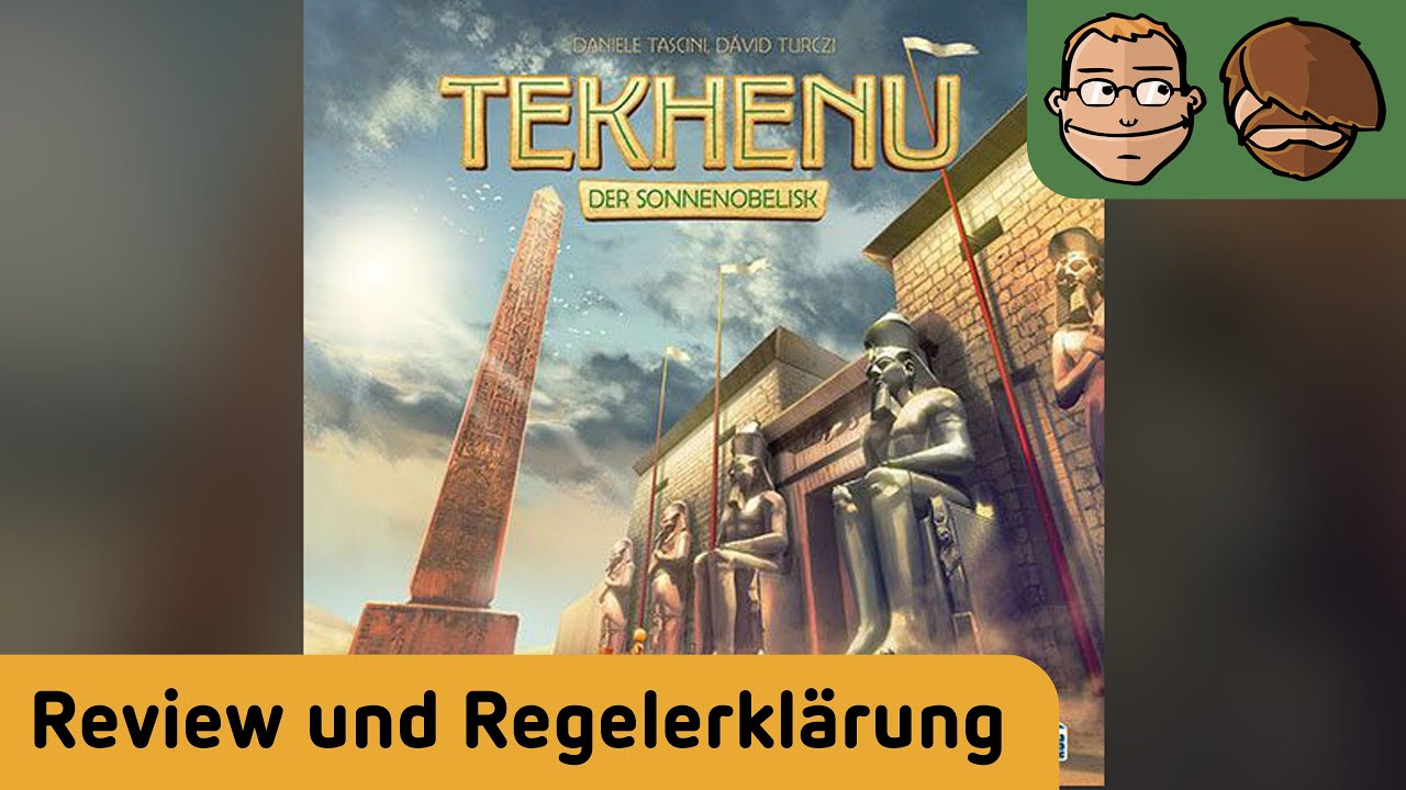 Tekhenu –Brettspiel - Review und Regelerklärung