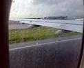 B777-300 take off in Hongkong international airport B777-300 take off in Hongkong international airport
