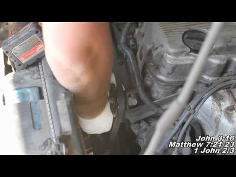 Water Pump Remove Replacec “How to” Nissan Pick Up Truck