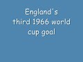 England Vs West Germany - Englands third goal