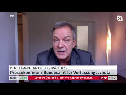 Der Verfassungsschutz stuft den Flgel der AfD um B.  ...