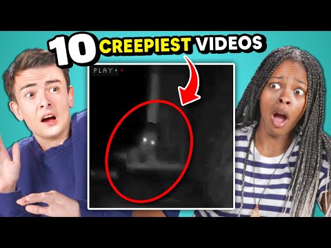 10 Creepiest Things Caught On Camera | Teens React