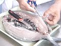 Deboning Bangus