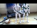 Star Wars The Clone Wars (clone Trooper Draa) figure review!