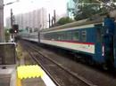 DF11 0008 tow T816 pass through MTR Fanling Station