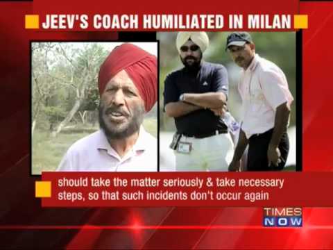 Jeev Milkha Singh's coach humiliated in Milan