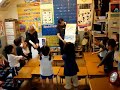 Hands-On Preschoolers First Try at \"Slippery Fish\" Song