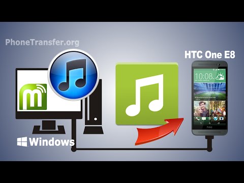 how to sync itunes to htc one v