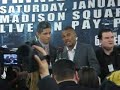 Felix Trinidad post fight presser