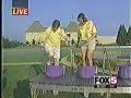 Grape stomper chick takes a spill.....