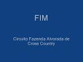 Cross Country - Circuito Fazenda Alvorada de XC