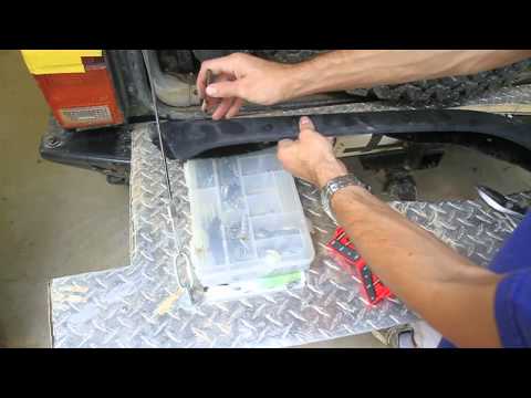 How to install Wrangler Fender Flares on a Jeep Cherokee XJ