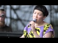 Little Dragon Please Turn (Live) & Feather (Live) + Interview @ Roots Picnic 2011