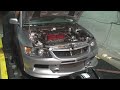 AWD Motorsports Evo IX w/ FP Red on Pump..