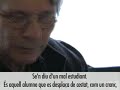 l'escriptor franc�s daniel pennac ha presentat a barcelona el seu darrer llibre ' mal d'escola' (emp�ries, 2008)