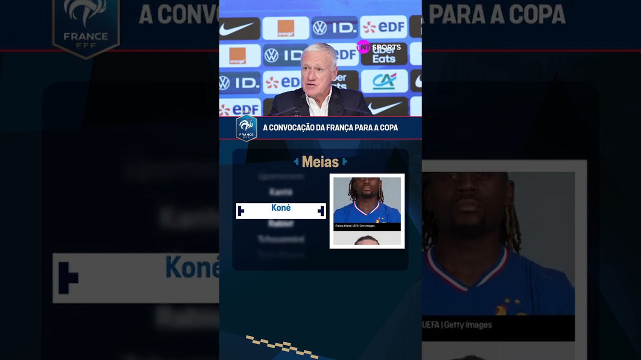 A PODEROSA GERAÇÃO FRANCESA ESTÁ PRONTA PRA COPA! 📋Didier Deschamps anunciou a convocação #shorts