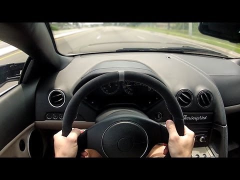 POV Drive: Lamborghini Murcielago (6 Speed Gated Manual)