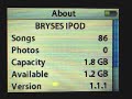 video on ipod nano