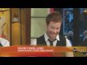 David Cook  on Good morning America