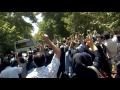 July 17, 2009 Tehran Enghelab square- protesters after friday prayer