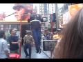 20 USMC Pull Ups Challenge in Times Square - EPIC FAIL