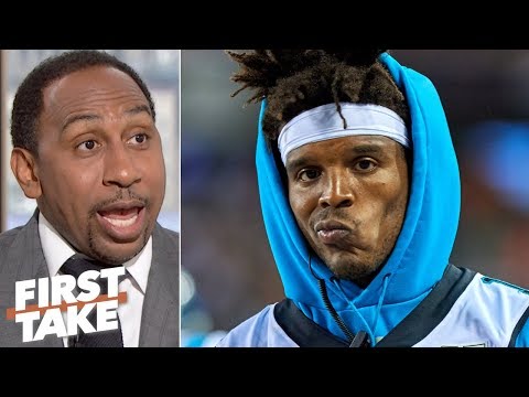 Video: Stephen A. has low expectations for Cam Newton and the Panthers | First Take