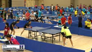 Singapore National Table Tennis League 2017 - 1st Leg - KTS vs Sunsports Elite